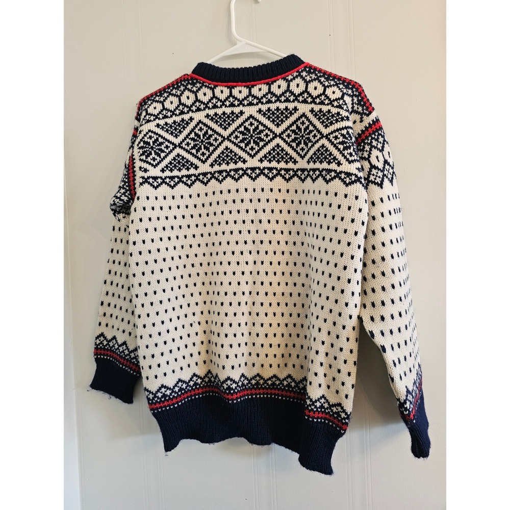 Vintage Bayard Zermatt By Dale of Noway Norwegian Nordic Cardigan Sweater Clasp‎ - Picture 7 of 7